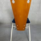6x Vintage ‘memphis’ Stoelen thumbnail 5