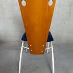 6X Vintage ‘Memphis’ Stoelen thumbnail 5