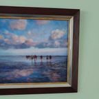 Prachtig Schilderij Van Wadlopers Door Frea Stuurwood thumbnail 2