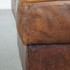 Stoere Hocker Gemaakt Van Schapenleer thumbnail 8