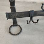 Metalen Vintage Kapstok Met Muurbevestiging thumbnail 5