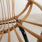 Set Van 2 Rotan, Bamboe Kinder Stoelen Rohe Noordwolde, Jaren 50 thumbnail 15