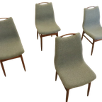 Set 4 Eetkamerstoelen Stoelen Vintage 'burgerwei' thumbnail 14