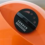 Vintage Oranje Ventilator Kachel thumbnail 4