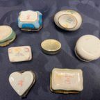 Set Van 8 Pillen- Of Sieradendoosjes - Sevres, Limoges . thumbnail 7