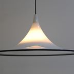 Vintage Hanglamp - Wit, Jaren '70, Acryl | 01235 thumbnail 3