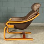 Deense “apollo” Fauteuil Met Hocker – Svend Skipper – Jaren 70 thumbnail 21