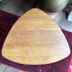 Bijzettafel Brutalist-Stijl Blank Eiken Hout Vintage thumbnail 5