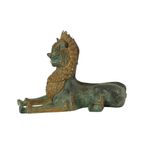 Grote Tempelleeuw Verguld Brons Beeld Thailand Foo Dog 27cm thumbnail 2