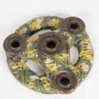 Kees Van Valderen - (1916-1990) - De Beemd Schijndel - Kandelaar - Terra Cotta - 1E Kwart 20E Eeu thumbnail 5