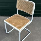 Set Van 4 Cesca Stoelen In Wit Eetkamerstoelen Design thumbnail 15