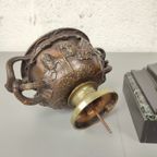 Marmeren Pendule Met Bronzen Coupe thumbnail 10