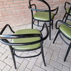 Set Van 4 Radomir Hoffman Ligma Vintage Stoelen Als Thonét thumbnail 8