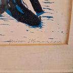 Herman Stammeshaus Linoneum Snede Ballerina 24 Van 75 Lijst thumbnail 5