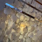 Vintage Xxxl Capiz Schelpen Lamp Hanglamp Opaline Parelmoer Vintage thumbnail 15