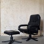 Mid Century Lounge Swivel Chair thumbnail 4