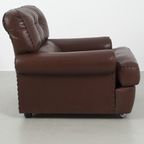 2 Lederen Fauteuils Met Hocker 69225 thumbnail 6