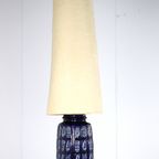 West Germany Vloerlamp Keramiek 942-45 Blauw Vintage thumbnail 3