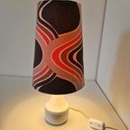 Vintage Lamp Schemerlamp Met Retro Kap Origineel Jaren 70 thumbnail 14