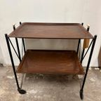 Vintage Barcart / Trolley/ Serveerwagen thumbnail 3