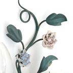 Brocante – Bloemetjes Lamp -(th46) thumbnail 5