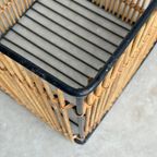 Mid Century Rohe Noordwolde Rotan Mand thumbnail 8