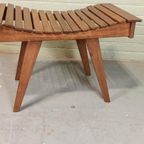 Vintage Lattenhouten Kruk thumbnail 12
