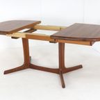 dyrlund Ovalen 1x Verlengbare Eettafel Massief Teak Vintage Deens thumbnail 14