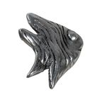 Handmade - Fish Shaped Drawer / Door Pull Or Handle - Casted Aluminum (New Old Stock) - Made In I thumbnail 3