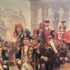 William Logsdale (1859-1944). Lithograph Of "The Procession Of Sir James Whitehead". thumbnail 4