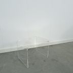 Kunststof Gebogen Plexiglas Tafel Vintage thumbnail 5