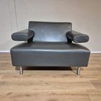 Havee Cloak - Loveseat - Antraciet - Leder - Design - Zgan thumbnail 5