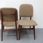 Set Van 4 Vintage Stoelen Milaan Louis Van Teeffelen thumbnail 5