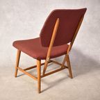 Vintage Teakhouten Design Stoel Van , Engen Örkelljunga Zweden 1950 thumbnail 3