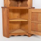 Axel Einar Hjorth ‘Lovö’ Solid Pine Corner Cabinet By Nordiska Kompaniet thumbnail 9