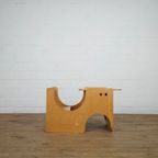 Modernist Reversible Children Stool / Desk thumbnail 3