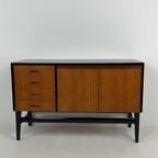 Scandinavisch Vintage Teak Fineren Dressoir Kauto thumbnail 14