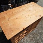 Grenen Ladekast, Dressoir, Commode Afm. 109x55cm En 94cm Hoo thumbnail 5