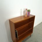 Noten Fineer Boekenkast Lp Kast Met Legplanken Nr. 1 thumbnail 8