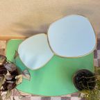 Jaren 50 Plantentafel Formica Rockabilly Vintage Retro thumbnail 5