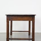 Geweldige Antieke Franse Eettafel Met Een Waanzinnig Blad Uit Eind 18e Eeuw thumbnail 5