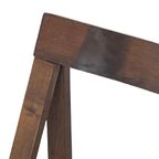 Aldo Jacober - Folding Chair Model ‘Trieste’ - Bazzani Italy - Dark Brown (Wood Grain) - Multiple thumbnail 5