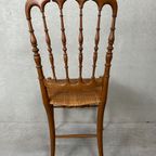 2x Vintage Originele Chiavari Stoelen – Hout thumbnail 8