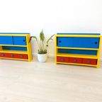 Retro Vintage Kastjes Wandkast Kinder Kastje Jaren 70 thumbnail 4