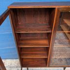 Vintage Palissander Vitrinekast, Jaren 60 thumbnail 7