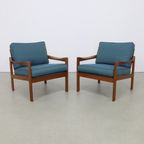 2X Fauteuil Illum Wikkelsö Niels Eilersen, 1960S (Setprijs) thumbnail 6