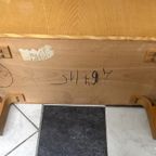 Blonde Wood Cabinet By Frantisek Mezulanik 1960s thumbnail 13