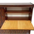 Vintage Highboard Wandmeubel Jaren 60 Rosewood Fineer thumbnail 9