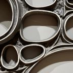 Brutalist Wall Art, Casted From Alumium thumbnail 8