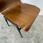 Stoel Multiplex / Plywood - Midcentury Design Hout - Metaal thumbnail 6